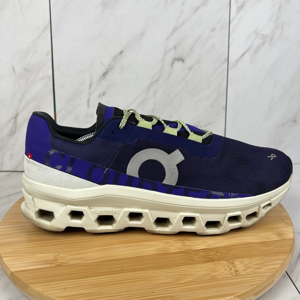 On Cloud Cloudmonster Mens Size 13 Purple Acai Aloe Running Shoes 61.99027